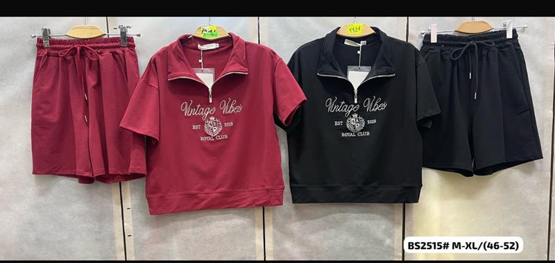 Костюм Шаолинь (M-XL) BS2515 wine (лето)