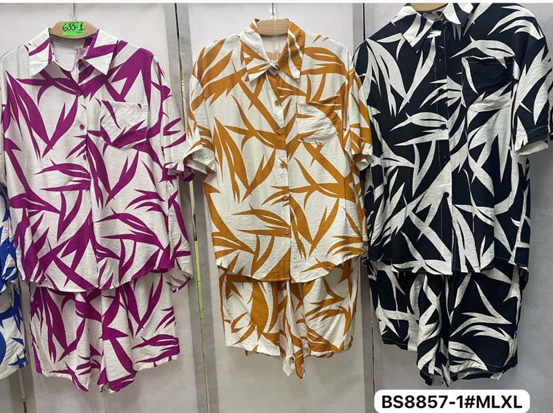 Костюм Шаолинь (M-XL) BS8857-1 purple (лето)