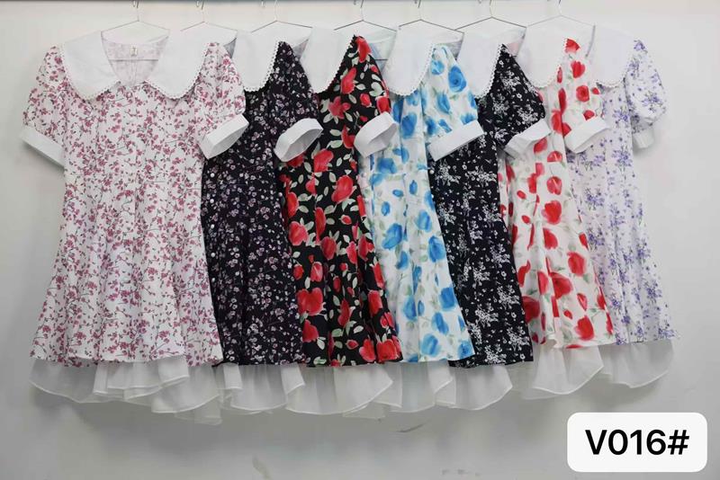 Платье Шаолинь (M-XL) V016 black-pink (лето)