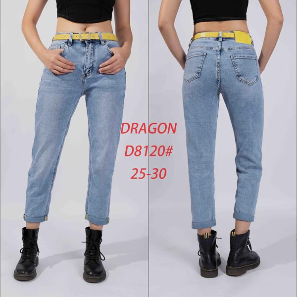 Джинсы Leen (25-30) D8120 l.blue (деми)