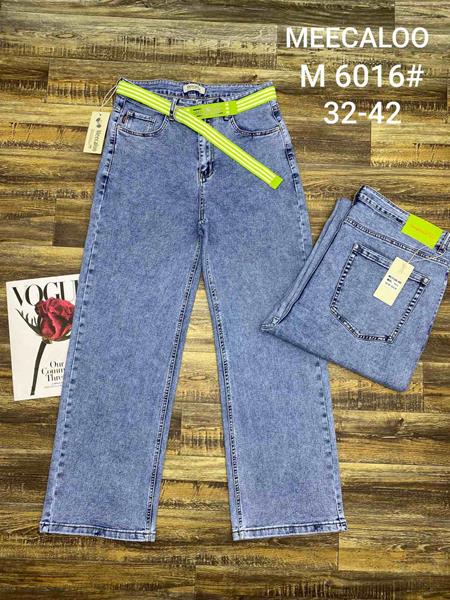 Джинсы Leen (32-42) M6016 blue (деми)