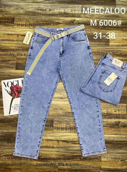 Джинсы Leen (31-38) M6006 blue (деми)