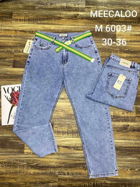Джинсы Leen (30-36) M6003 blue (деми)