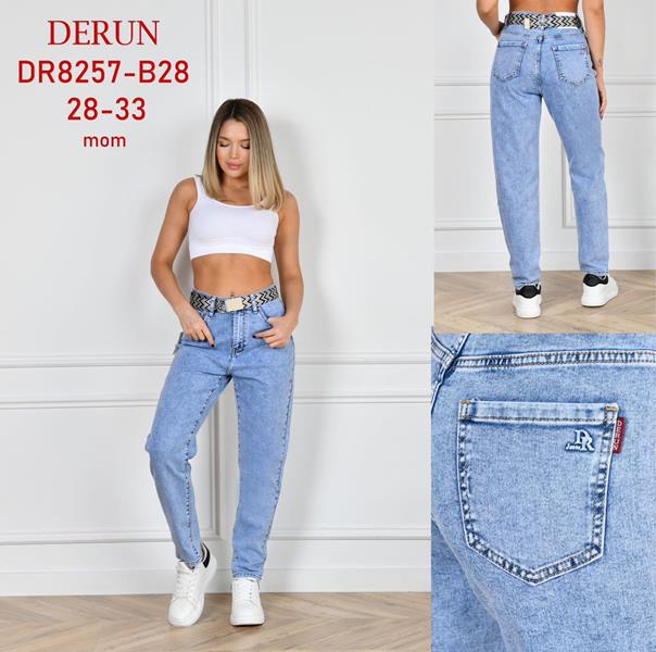 Джинсы Leen (28-33) DR8257-B28 blue (деми)