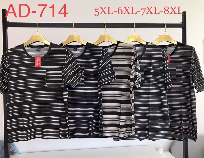 Футболка Steiner cloth (5XL-8XL) AD714 mix (лето)