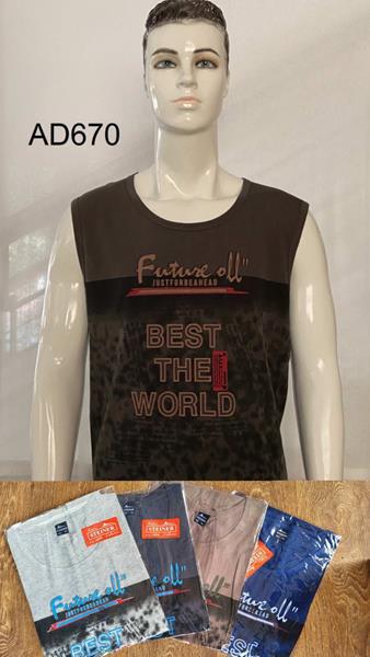 Майка Steiner cloth (5XL-8XL) AD670 mix (лето)