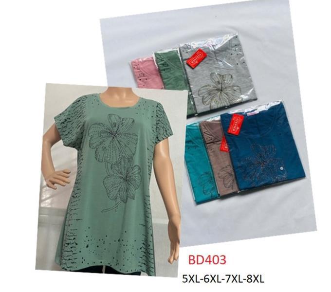 Футболка Steiner cloth (5XL-8XL) BD403 mix (лето)