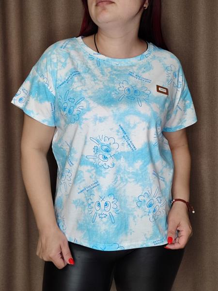 Футболка Kosta (42-48) KS360 l.blue (лето)