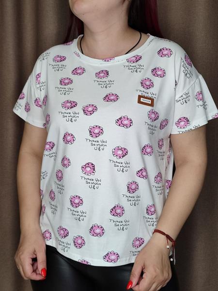 Футболка Kosta (42-48) KS363 white (лето)