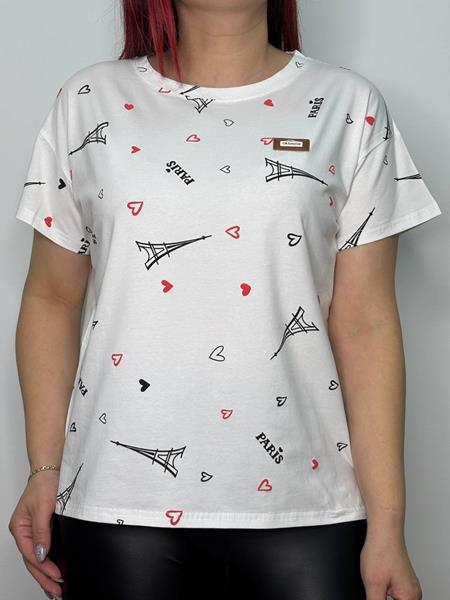 Футболка Kosta (42-48) KS449 white (лето)