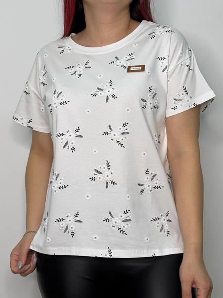 Футболка Kosta (42-48) KS457 white (лето)