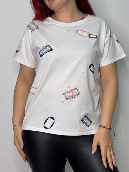 Футболка Kosta (42-48) KS459 white (лето)