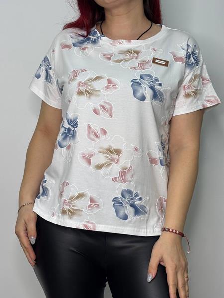 Футболка Kosta (42-48) KS462 white (лето)