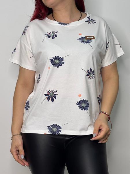 Футболка Kosta (42-48) KS467 white (лето)