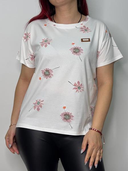 Футболка Kosta (42-48) KS469 white (лето)