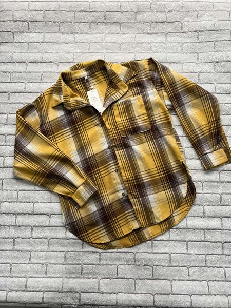 Рубашка Valentina (48-50) 6 yellow (деми)
