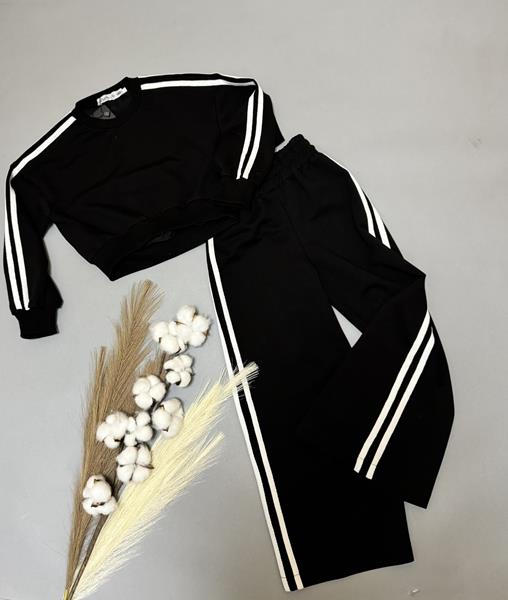 Костюм спорт Delfinka (116-140) 657 black (деми)