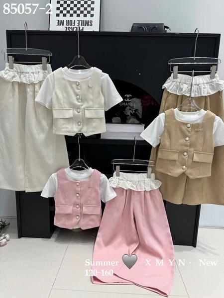 Костюм Delfinka (120-160) 85057 d.beige (лето)