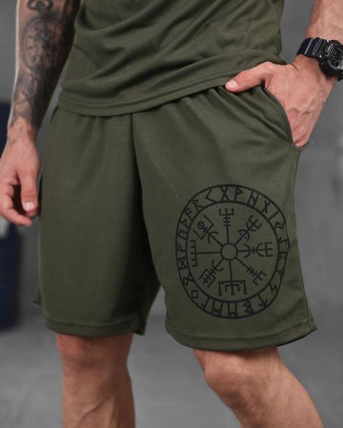 Шорты Madoka (M-3XL) 831 green (лето)