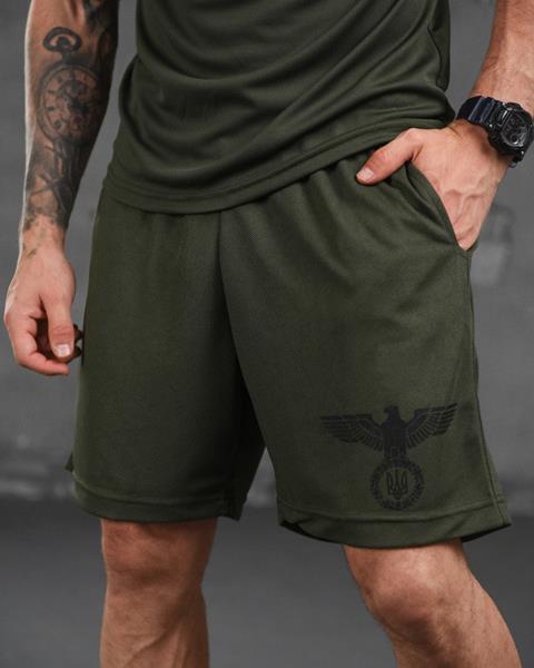 Шорты Madoka (M-3XL) 833 green (лето)