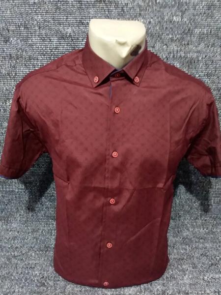 Рубашка Mary Poppins (S-2XL) 4075 wine (лето)