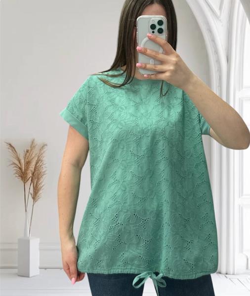 Футболка LeVisha (48-56) 25044 mint (лето)