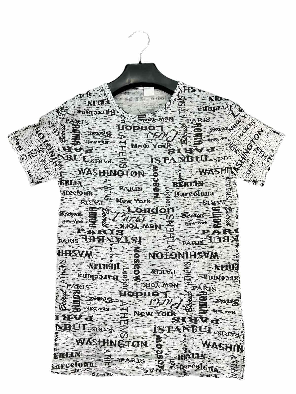 Футболка Hai (S-2XL) H13 l.grey (лето)