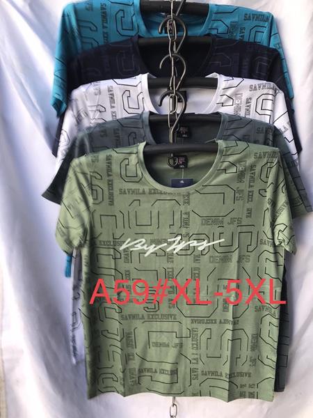 Футболка Punky (XL-5XL) A59 mix (лето)