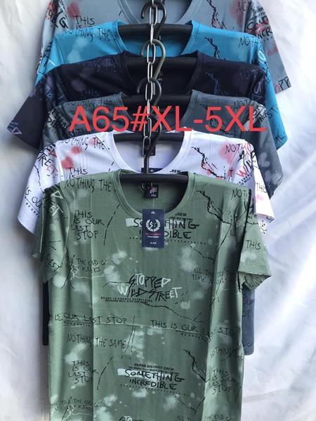 Футболка Punky (XL-5XL) A65 mix (лето)