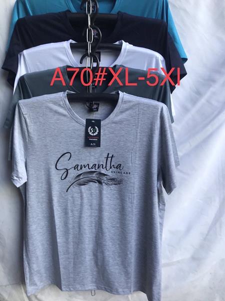 Футболка Punky (XL-5XL) A70 mix (лето)