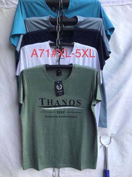 Футболка Punky (XL-5XL) A71 mix (лето)