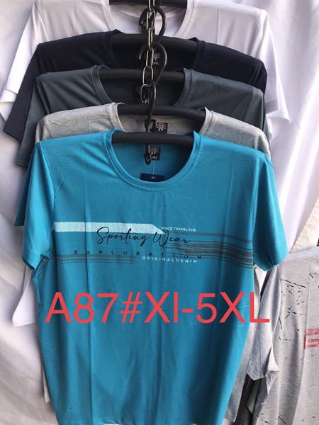 Футболка Punky (XL-5XL) A87 mix (лето)