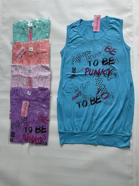 Футболка Punky (XL-5XL) PN27 mix (лето)
