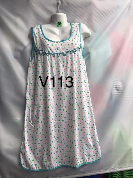 Ночнушка Punky (XL-5XL) V113 white (лето)