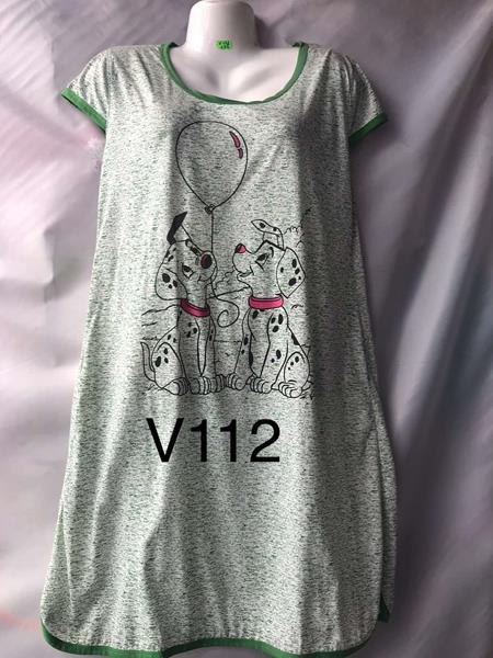 Ночнушка Punky (XL-5XL) V12 green (лето)