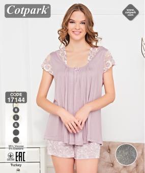 Пижама Disneyopt (M-XL) 17144 grey (лето)