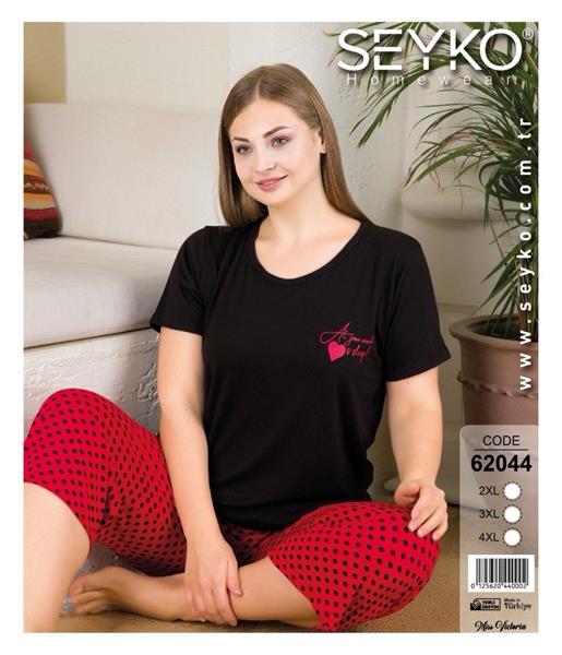 Пижама Disneyopt (2XL-4XL) 62044 black (лето)