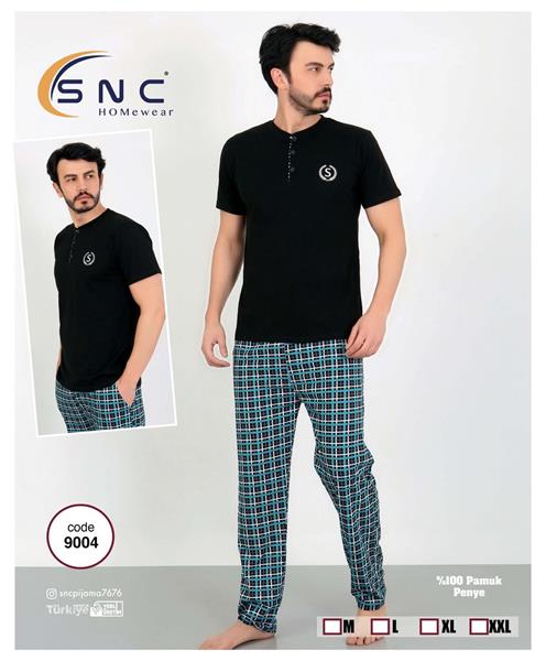 Пижама Disneyopt (M-2XL) 9004 black (лето)