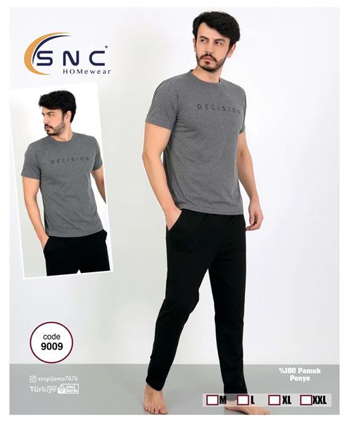 Пижама Disneyopt (M-2XL) 9009 grey (лето)