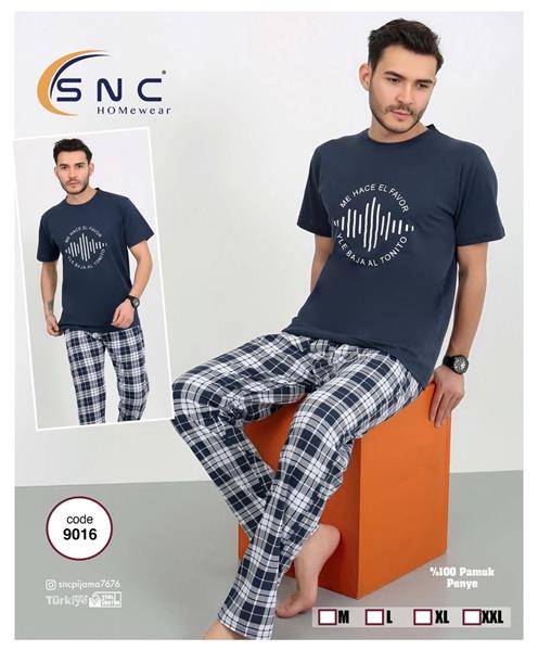 Пижама Disneyopt (M-2XL) 9016 navy (лето)