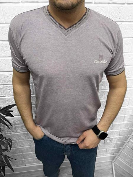 Футболка Nik (M-2XL) 55913 grey (лето)