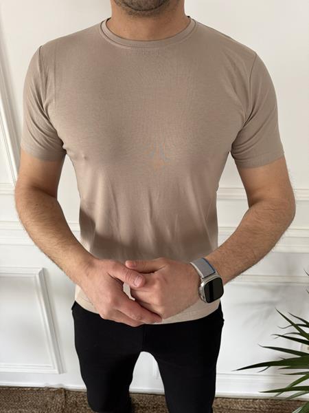 Футболка Nik (2XL-6XL) 55951 beige (лето)