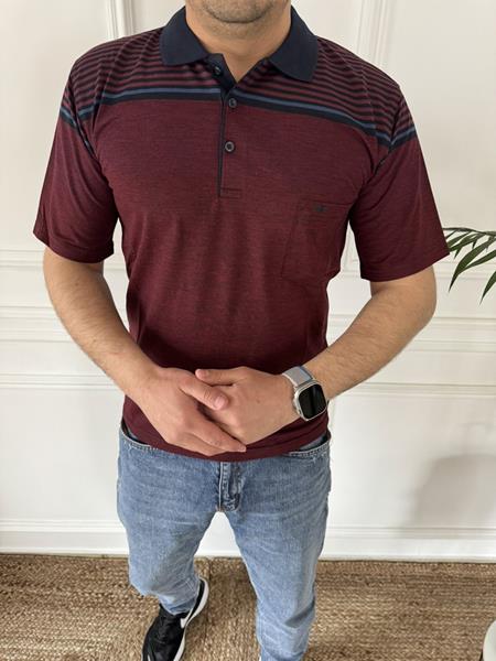 Футболка Nik (M-2XL) 55971 wine (лето)
