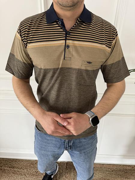 Футболка Nik (3XL-6XL) 55975 beige (лето)