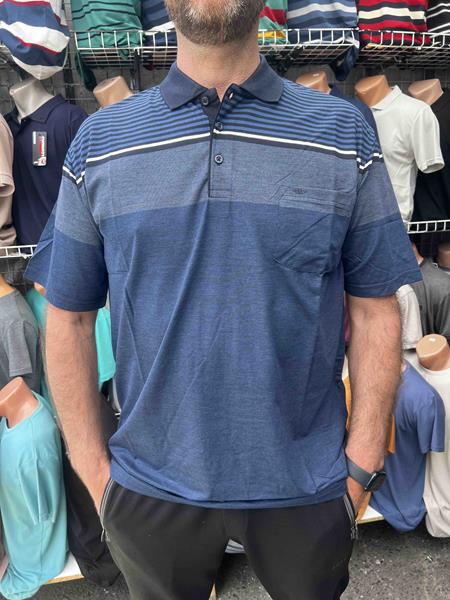 Футболка Nik (3XL-6XL) 55976 blue (лето)