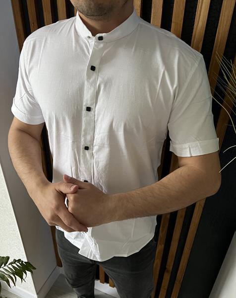 Рубашка Nik (L-2XL) 55982 white (лето)