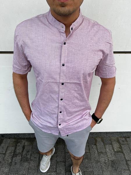 Рубашка Nik (L-2XL) 55986 pink (лето)