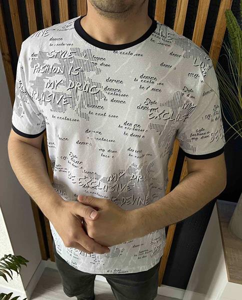 Футболка Nik (M-2XL) 55988 l.grey (лето)