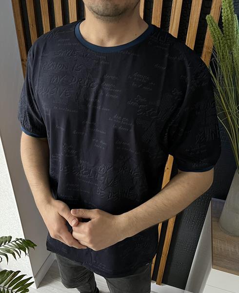 Футболка Nik (M-2XL) 55989 black (лето)