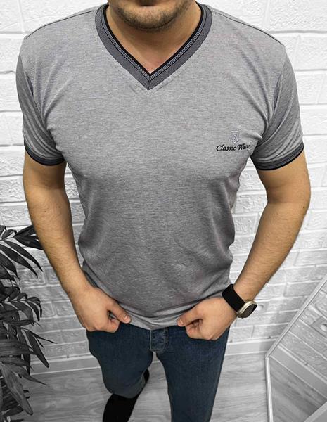 Футболка Nik (3XL-6XL) 55993 grey (лето)